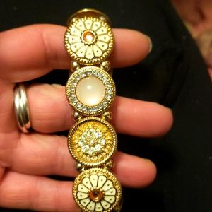 Pink and gold high end bracelet